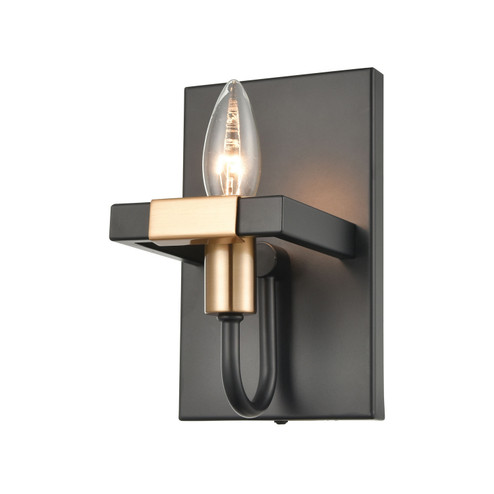 Heathrow One Light Wall Sconce in Matte Black (45|15451/1)