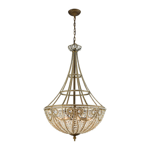 Elizabethan Eight Light Chandelier in Dark Bronze (45|15966/8)