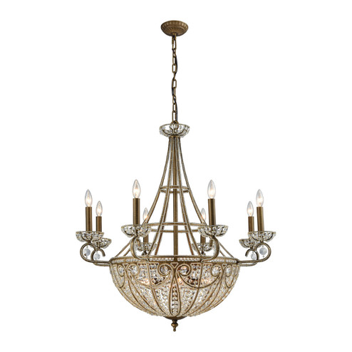 Elizabethan 14 Light Chandelier in Dark Bronze (45|15968/8+6)