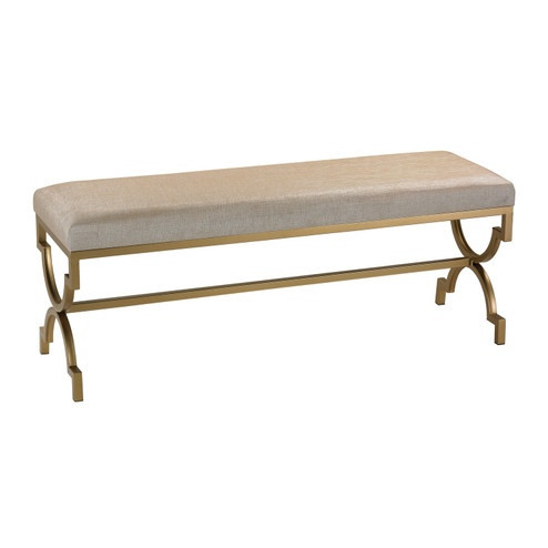 Comtesse Bench in Metallic Cream (45|180-003)