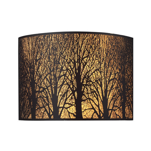 Woodland Sunrise Two Light Wall Sconce in Aged Bronze (45|31070/2)