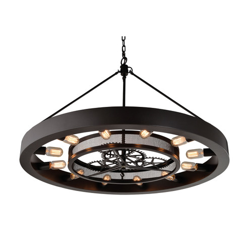 Chronology 12 Light Chandelier in Oil Rubbed Bronze (45|32237/12)