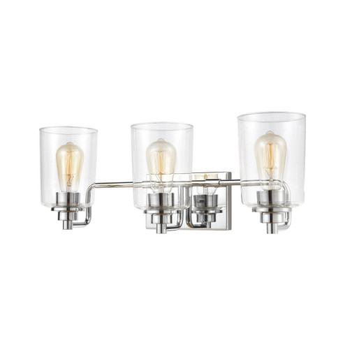 Robins Three Light Vanity in Polished Chrome (45|46622/3)