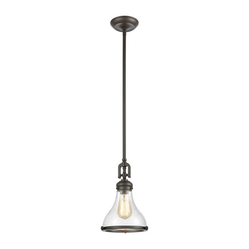 Rutherford One Light Mini Pendant in Oil Rubbed Bronze (45|57360/1)