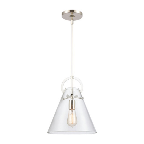 Gabby One Light Mini Pendant in Polished Nickel (45|89326/1)