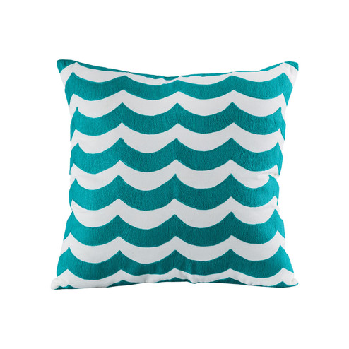 Tides Pillow - Cover Only in Teal (45|905353)