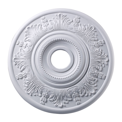 Laureldale Medallion in White (45|M1004WH)