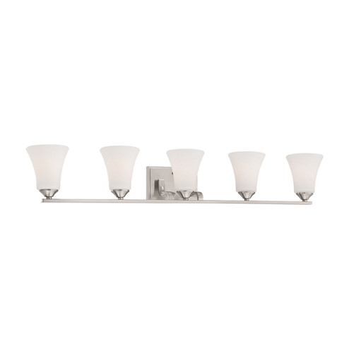 Treme Five Light Vanity in Brushed Nickel (45|TV0022217)