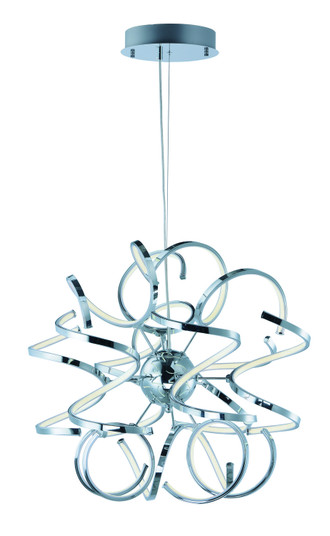 Chaos LED Pendant in Polished Chrome (86|E21411-PC)