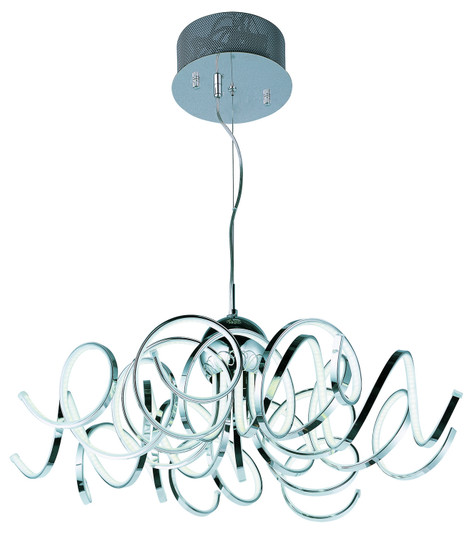 Chaos LED Pendant in Polished Chrome (86|E21415-PC)