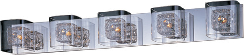 Gem Five Light Bath Vanity in Polished Chrome (86|E22835-18SVPC)