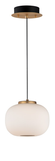 Soji LED Pendant in Black / Gold (86|E25065-92BKGLD)