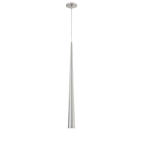 Sliver One Light Pendant in Polished Nickel (40|20446-024)