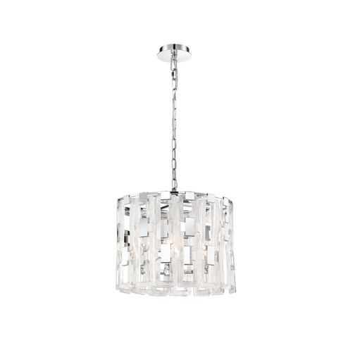 Viviana Four Light Chandelier in Chrome (40|33744-018) Viviana Four Light Chandelier in Chrome (40|33744-018)