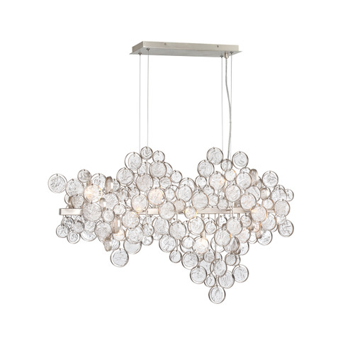 Trento 12 Light Chandelier in Champagne Silver (40|34031-018)