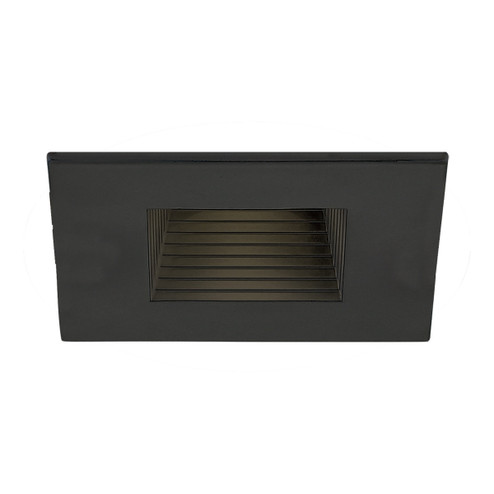 34891-40 LED REC,2.5IN,SQ BAFF,8W,40K,B in Black (40|34891-40-01)