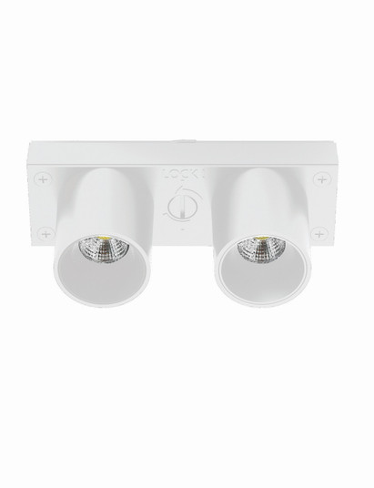 Construct LED Twin Head Recessed in White (40|36377-02)