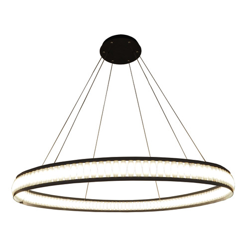 Forster LED Chandelier in Matte Black (40|37092-016)