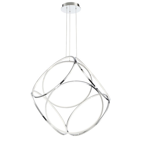 Glenview LED Chandelier in Chrome (40|37104-016)