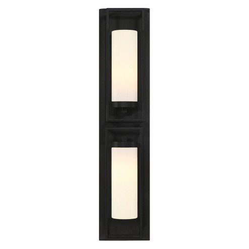 Ren Two Light Wall Sconce in Powder Coat Black (40|42732-013)