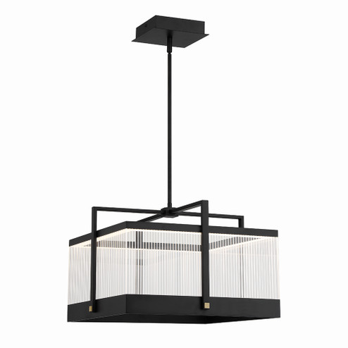 Tye LED Chandelier in Matte Black (40|44256-012)