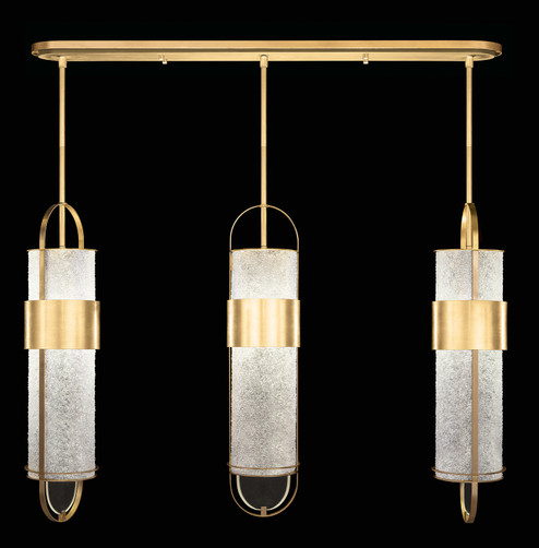 Bond LED Pendant in Gold/Diamond Blanket (48|926140-31ST)