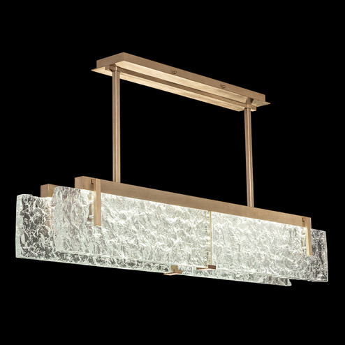 Terra LED Pendant in Gold/Clear Glass (48|928040-31ST)