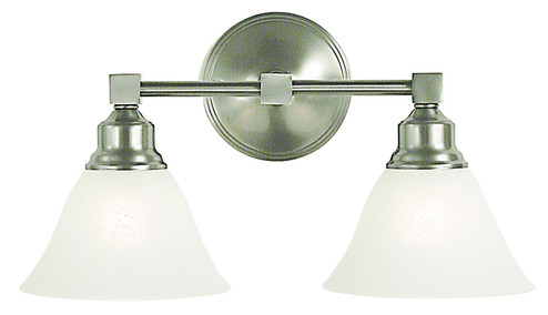 Taylor Two Light Wall Sconce in Polished Brass w/Champagne Marble Glass Shade (8|2422 PB/CM)