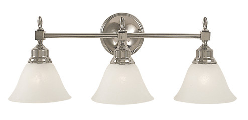 Taylor Three Light Wall Sconce in Polished Brass with Champagne Marble Glass Shade (8|2433 PB/CM)