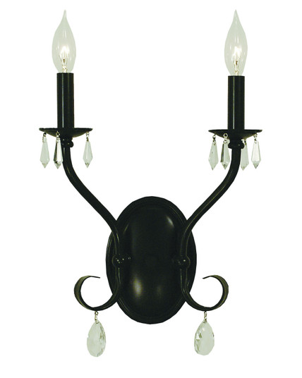 Liebestraum Two Light Wall Sconce in Mahogany Bronze (8|2992 MB)