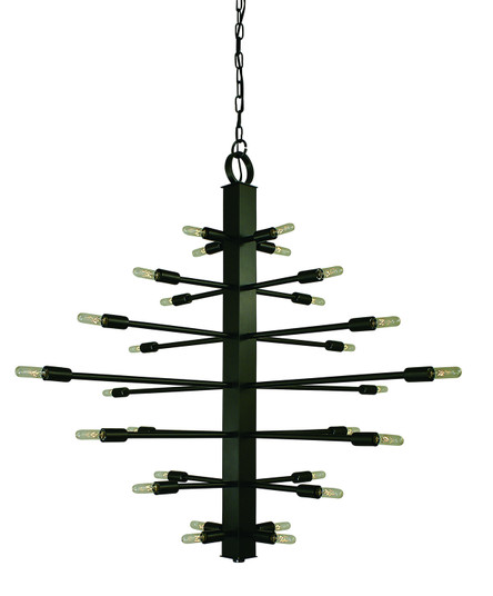 Simone 28 Light Foyer Chandelier in Mahogany Bronze (8|4409 MB)