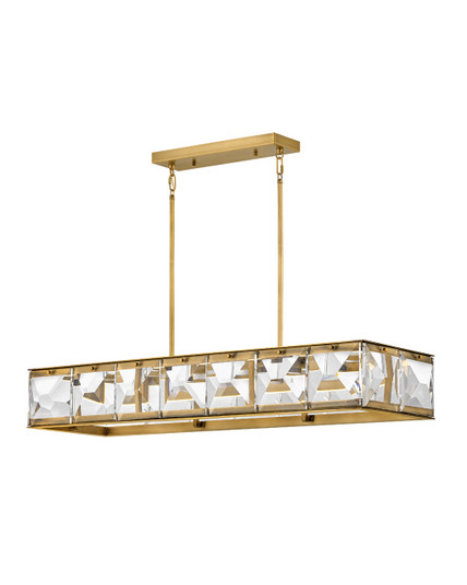 Jolie LED Linear Pendant in Heritage Brass (138|FR30106HBR)