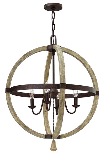 Middlefield LED Chandelier in Iron Rust (138|FR40564IRR)