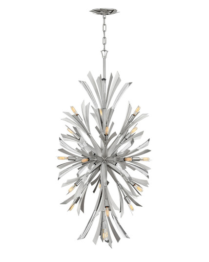 Vida LED Chandelier in Glacial (138|FR40907GG)