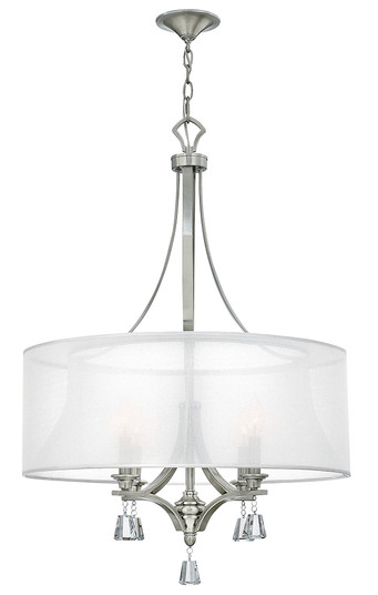 Mime LED Chandelier in Brushed Nickel (138|FR45604BNI)