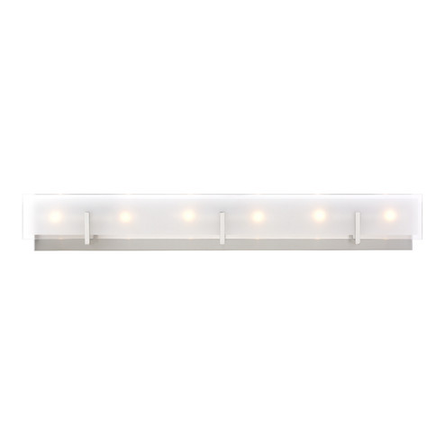 Syll Six Light Wall / Bath in Brushed Nickel (454|4430806EN-962)