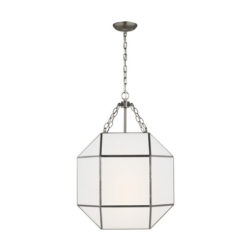 Morrison Three Light Lantern in Antique Brushed Nickel (454|5279453EN-965)