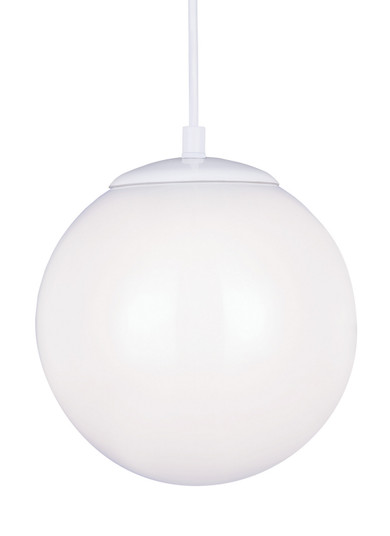 Leo - Hanging Globe One Light Pendant in White (454|6020EN3-15)