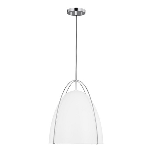 Norman One Light Pendant in Chrome (454|6651801-05)