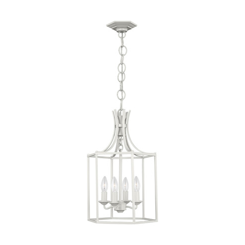 Bantry House Four Light Pendant in Gloss Cream (454|AC1004GCM)