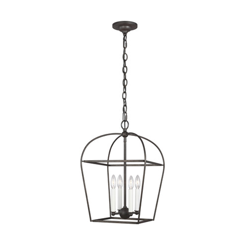 Stonington Four Light Lantern in Smith Steel (454|CC1084SMS)