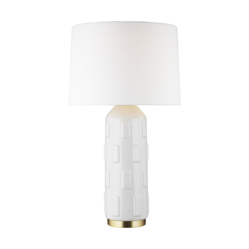 Morada One Light Table Lamp in Arctic White (454|CT1081ARC1)