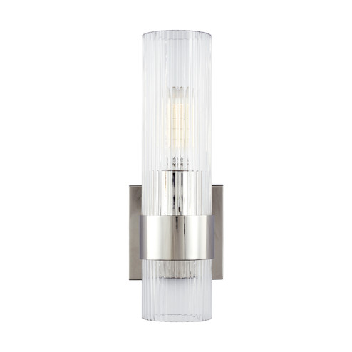 Geneva One Light Wall Sconce in Polished Nickel (454|CV1021PN) Geneva One Light Wall Sconce in Polished Nickel (454|CV1021PN)