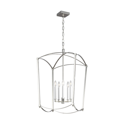 Thayer Five Light Lantern in Polished Nickel (454|F3323/5PN)