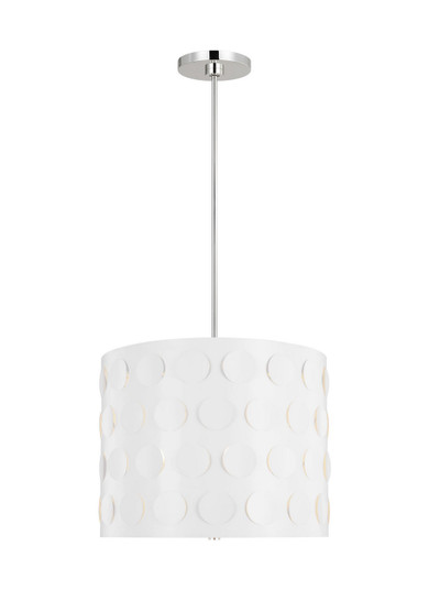 Dottie Three Light Pendant in Polished Nickel (454|KSP1003PN)