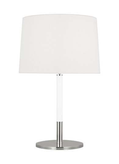 Monroe One Light Table Lamp in Polished Nickel (454|KST1041PNGW1)