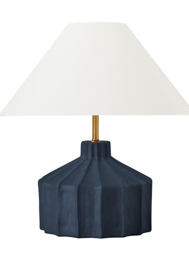 Veneto One Light Table Lamp in Matte Medium Blue Wash (454|KT1321MMBW1)