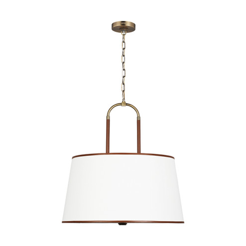 Katie Four Light Pendant in Time Worn Brass (454|LP1024TWB)