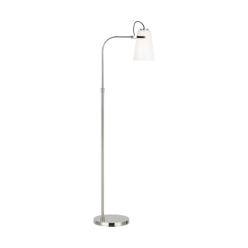 Hazel One Light Floor Lamp in Polished Nickel (454|LT1011PN1)