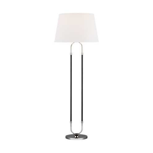 Katie One Light Floor Lamp in Polished Nickel (454|LT1031PN1)